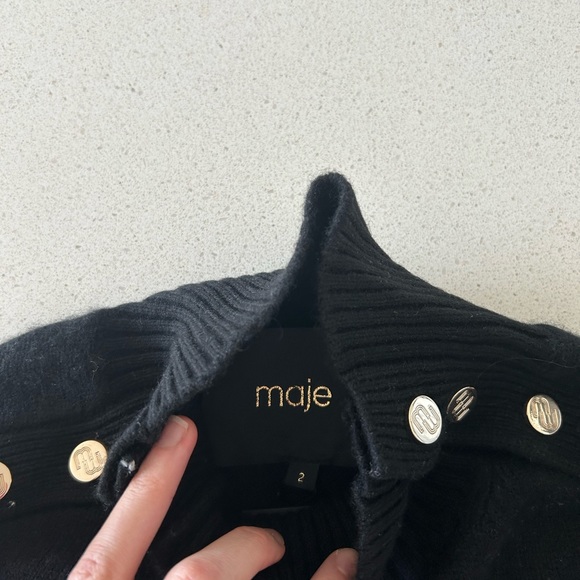 Maje Monti Cashmere sweater - Sz Small - Picture 3 of 4